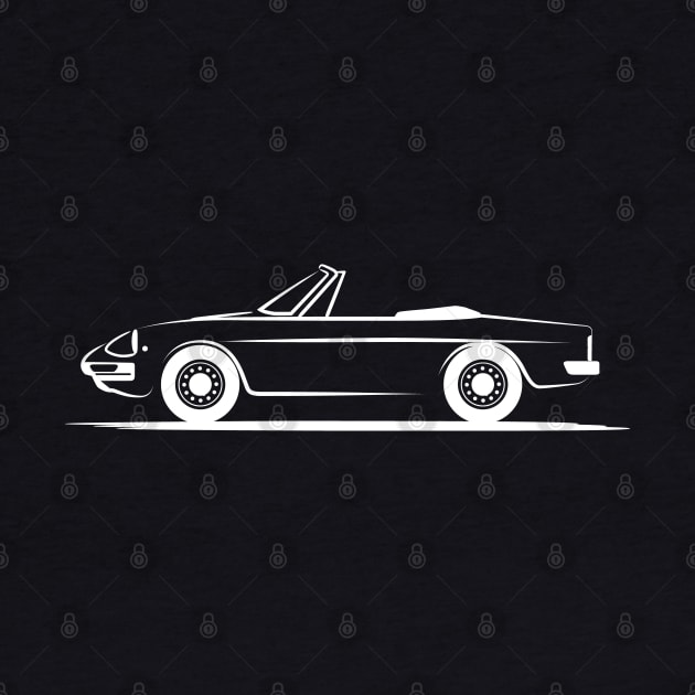 Alfa Romeo Giulietta Spider Spyder Duetto 80ies White by PauHanaDesign